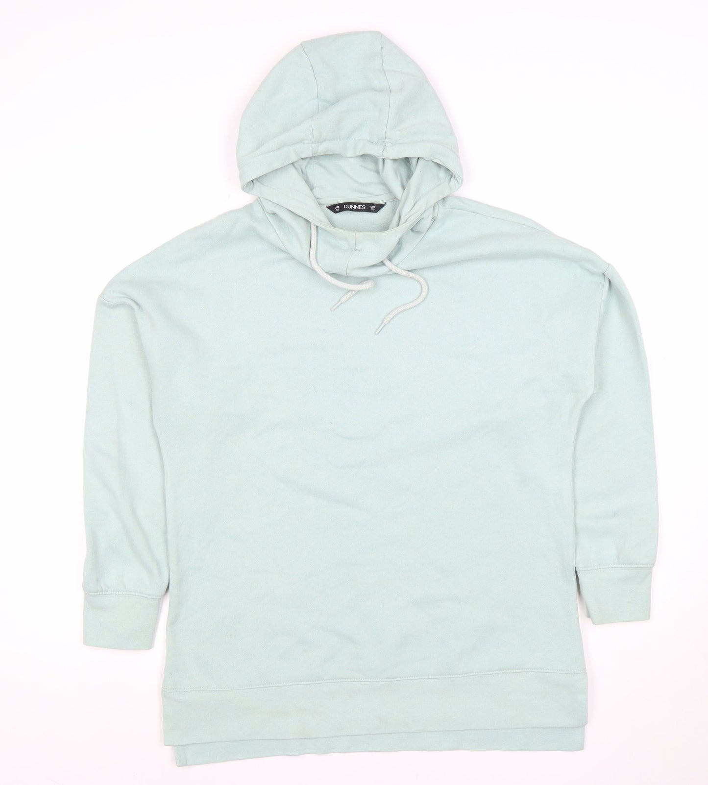 Dunnes Women’s Light Blue XS Pullover Hoodie 65% Polyester 35% Cotton