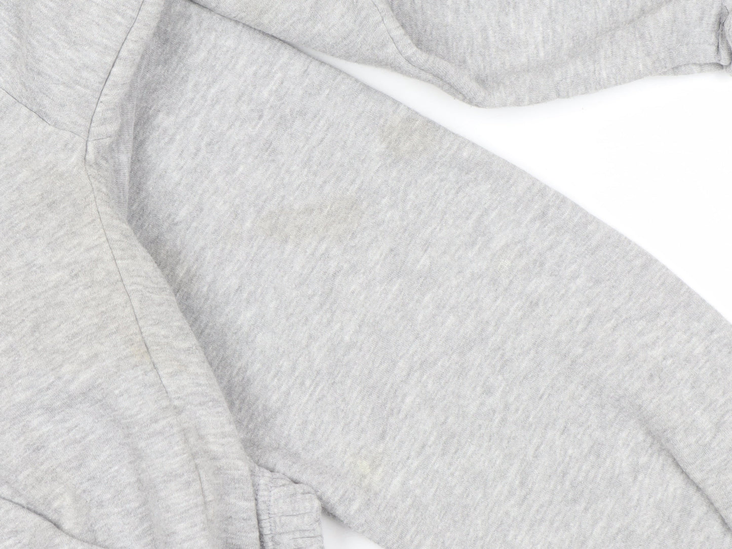 PrettyLittleThing Women Grey 1/2 Zip Pullover Sweatshirt Size S