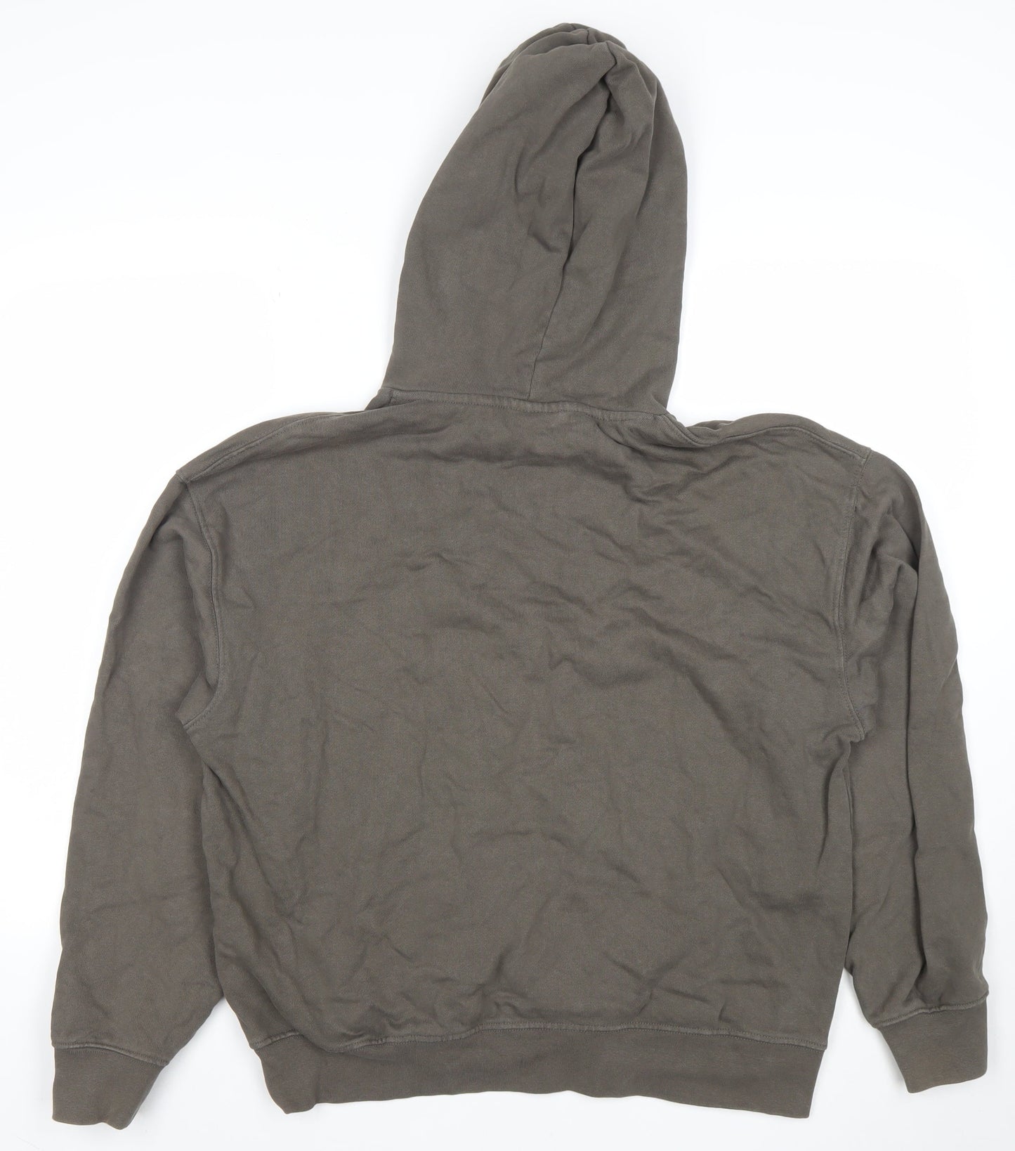 Zara Athleticz Men's Brown Pullover Hoodie Size L Regular Fit