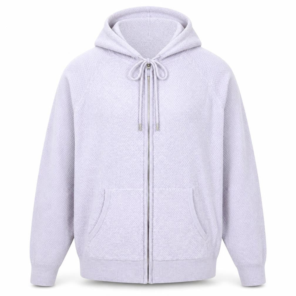 Marks & Spencer Women Lilac Full Zip Hooded Cardigan L