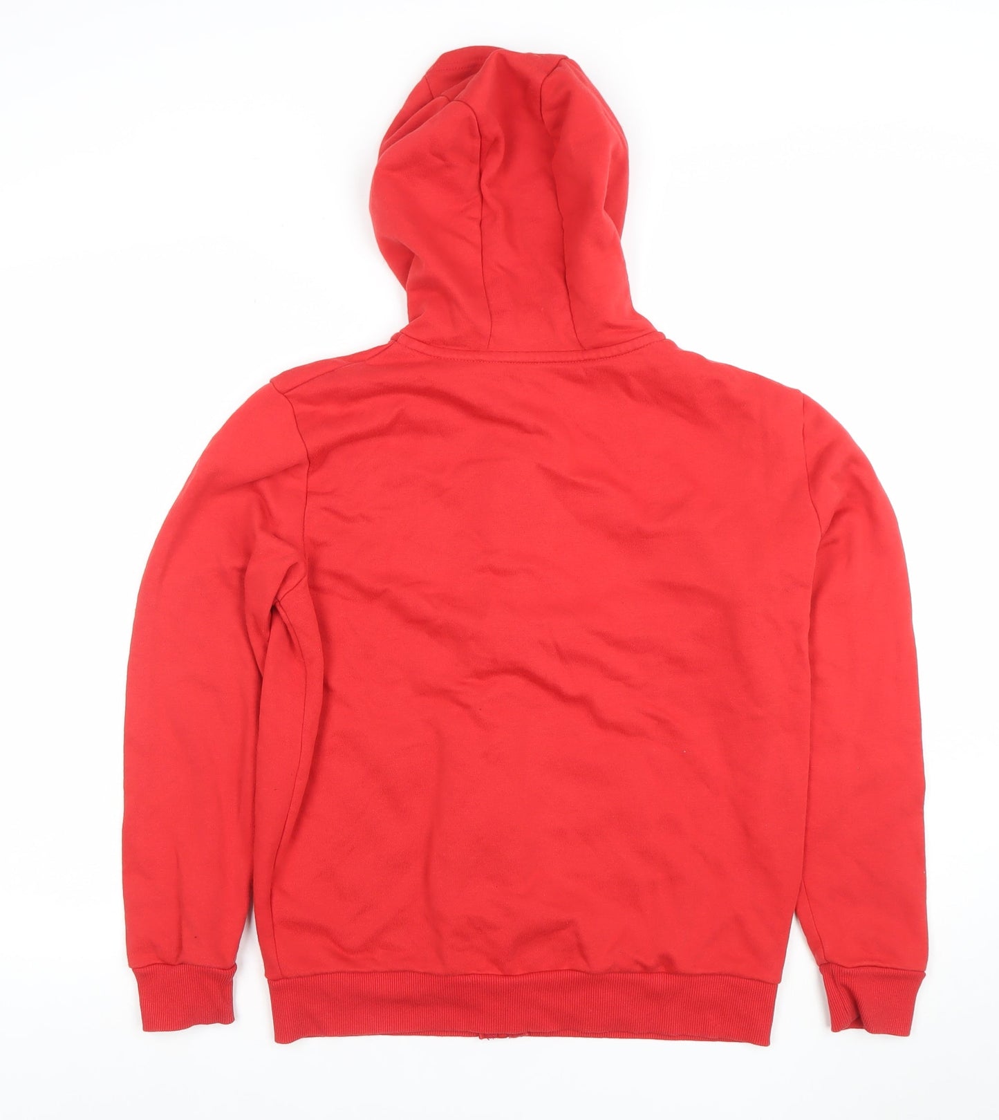 Dunnes Stores Teens Red Full Zip Hoodie Long Sleeve 11-12yrs