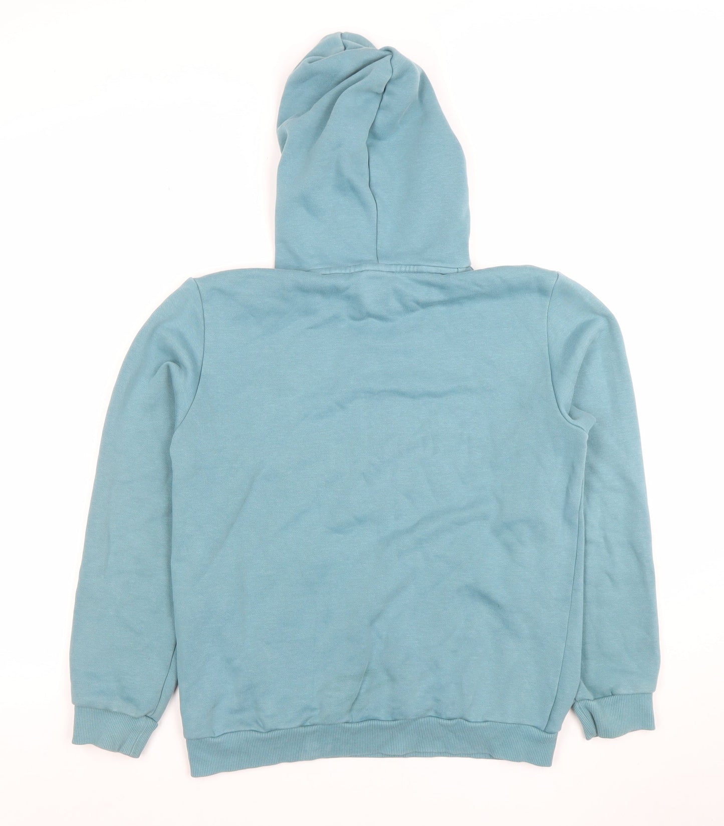 Puma Boys Blue Pullover Hoodie 13-14 Years Cotton Blend Logo Design