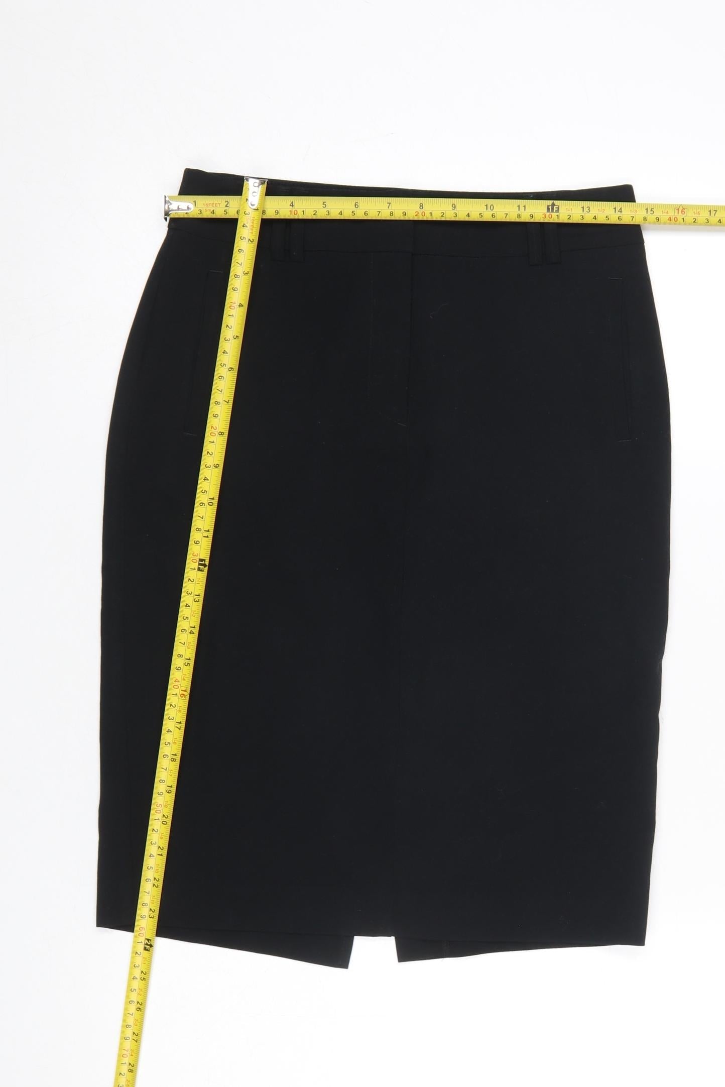 Marks and Spencer Women’s Black Size 8 Pencil Work Skirt