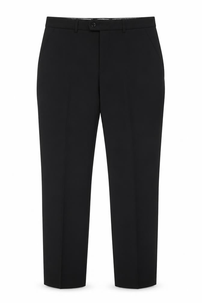 St. Bernard for Dunnes Stores Mens Black 40in Regular Fit Dress Pants