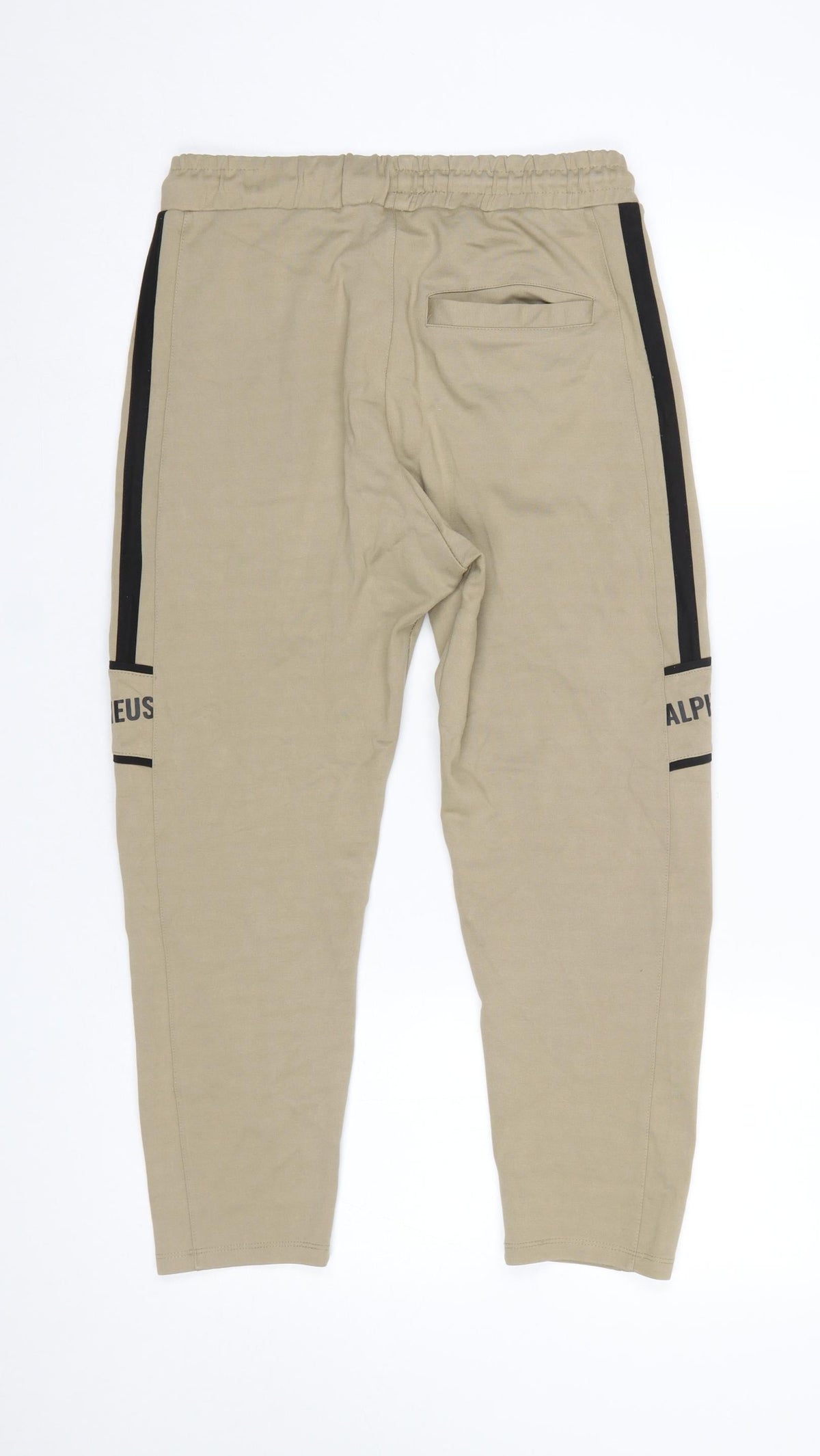 Title Women Beige Jogger Sweatpants Size M Cotton Blend
