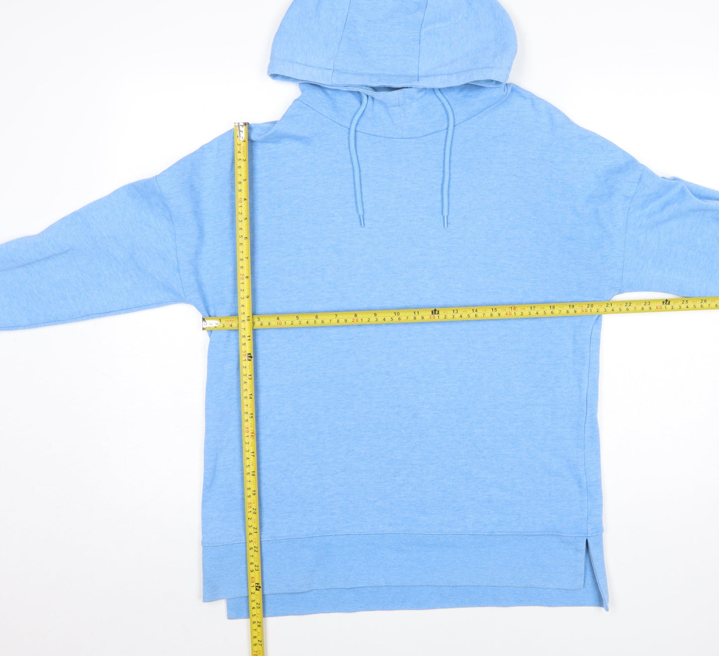 Dunnes Women’s Light Blue Pullover Hoodie XS Relaxed Fit