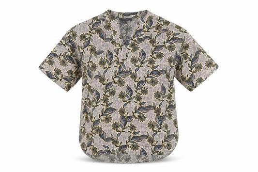 Primark Women's Multicoloured Floral Tunic Blouse Size 12