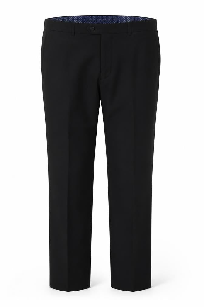 St Bernard for Dunnes Stores Men's Black 38in Classic Dress Trousers