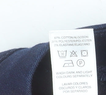 Savida Womens Blue Size 12 Slim Fit Stretch Jeggings