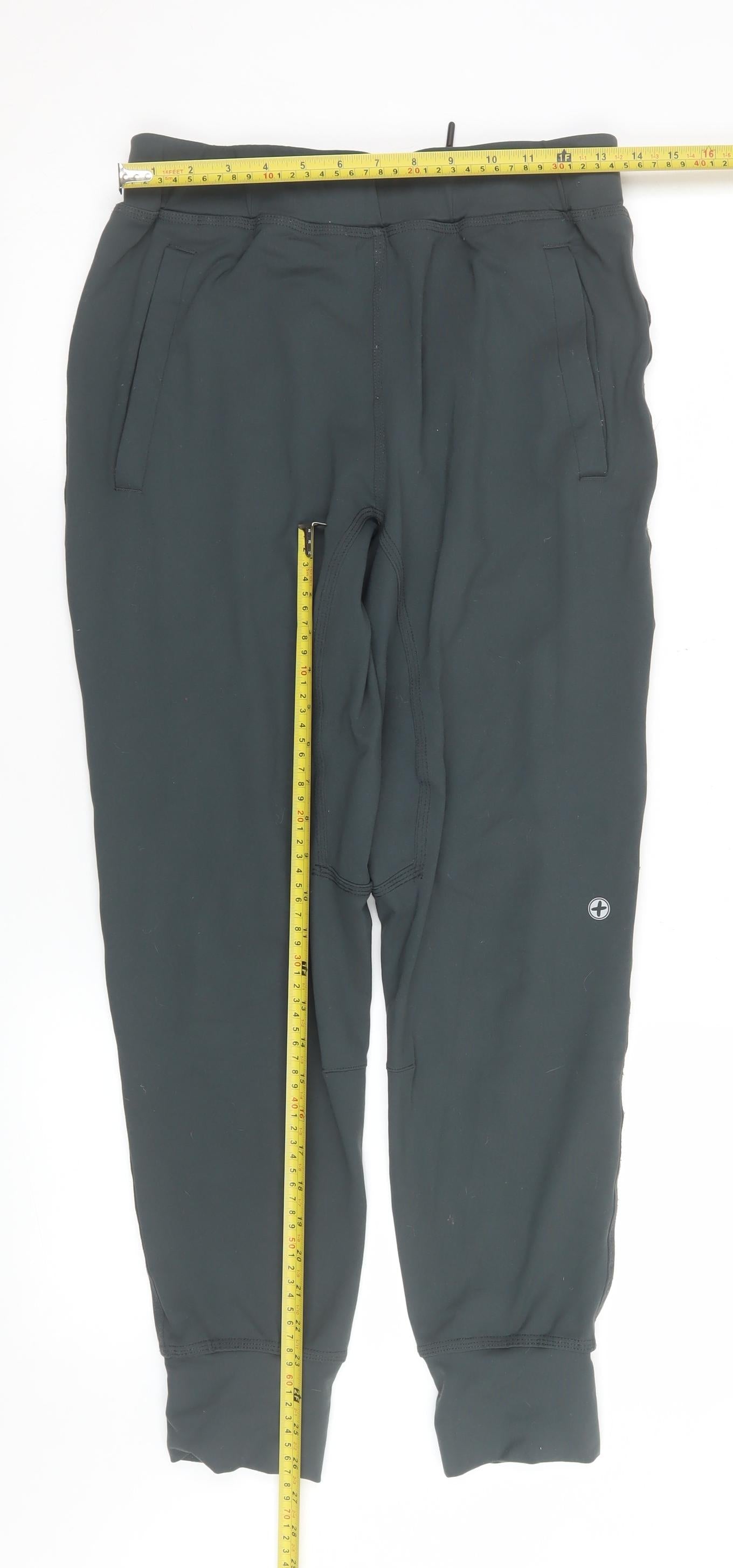 Gym+Coffee Womens Black Medium Jogger Activewear Trousers