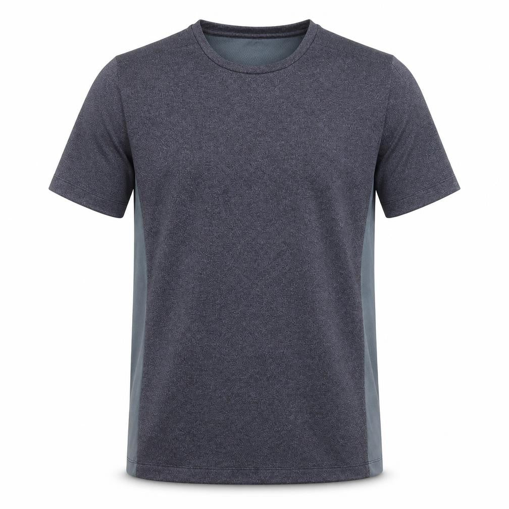 St. Bernard Men’s Blue Athletic T-Shirt Medium Polyester