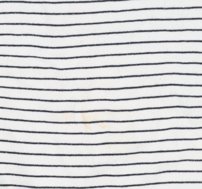 Additional view of Next girls’ beige striped sequin pullover sweatshirt 11 years 146cm