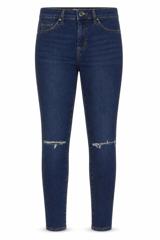 Topshop Women’s Blue Leigh Skinny Jeans Size 8 W26 L28