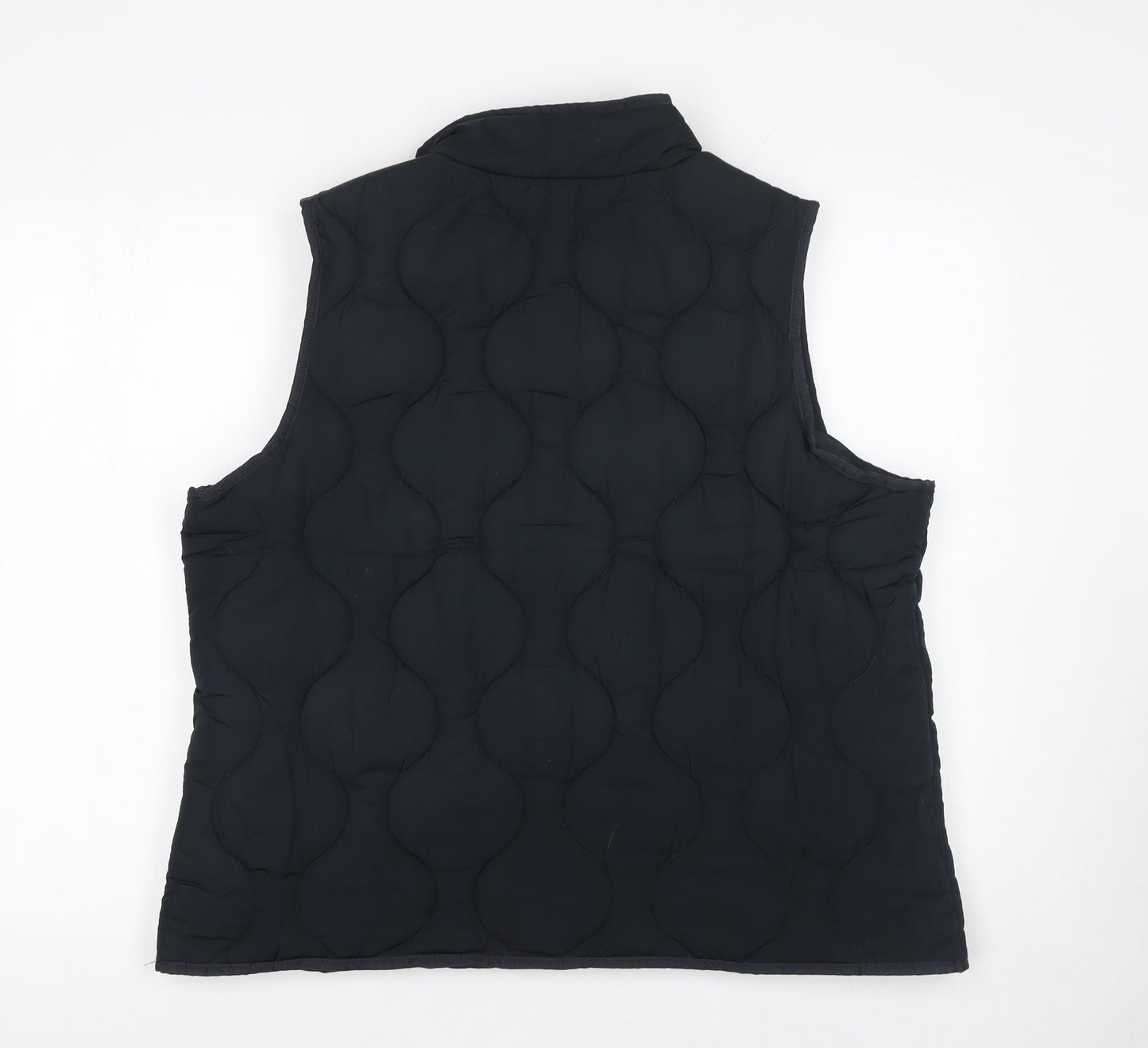 Natural Reflections Men's Black XL Quilted Waistcoat Bodywarmer