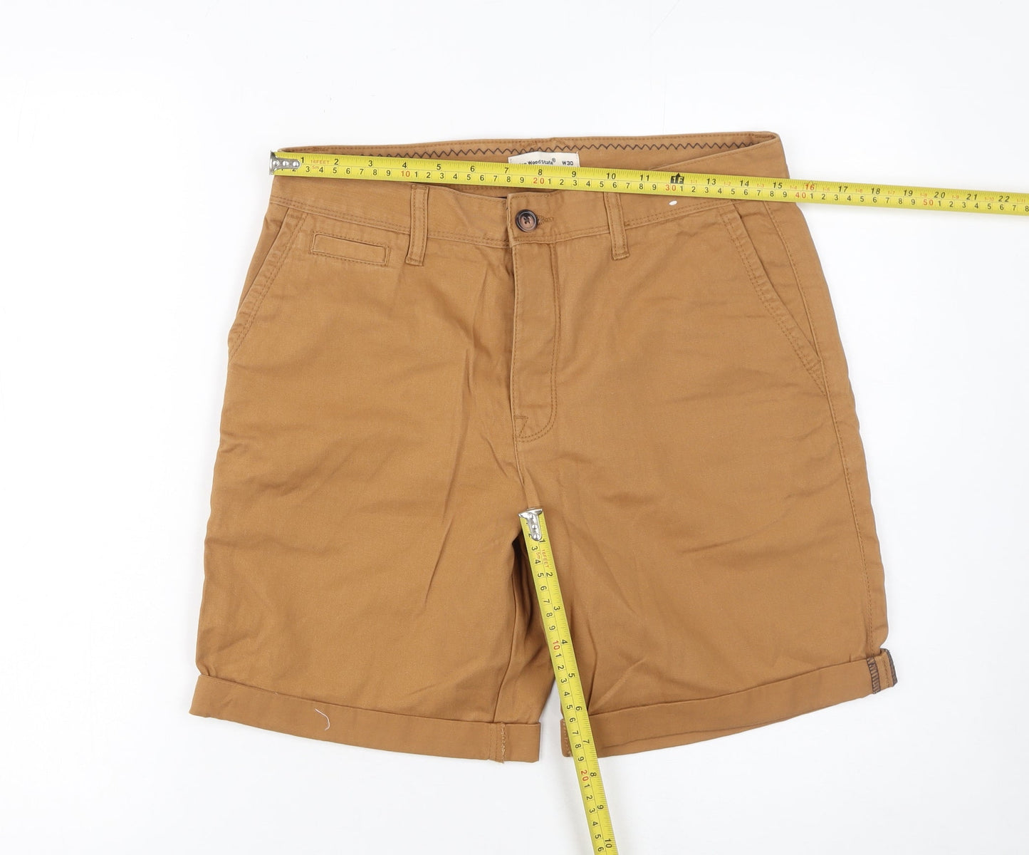 Cedar Wood State Men's Brown Chino Shorts Size 30 Regular