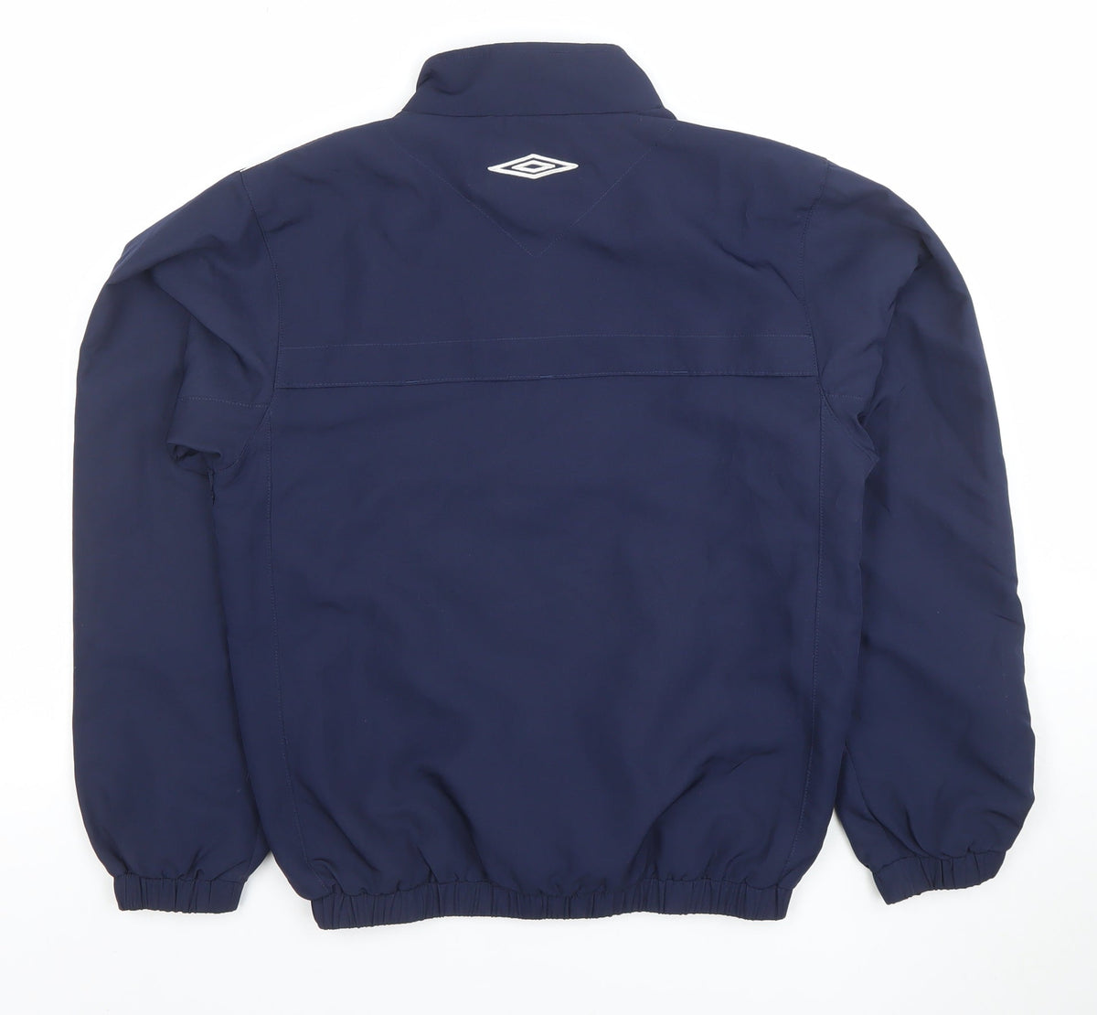 Umbro Boys Blue Full Zip Track Jacket Size 13 Years Sports Football Coat