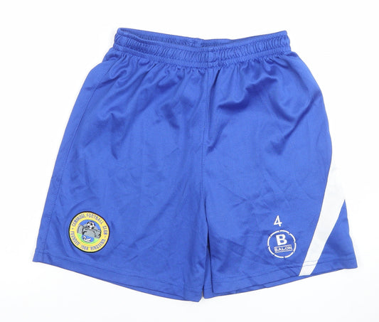 Balon Mens Blue XS Athletic Football Quick Dry Shorts