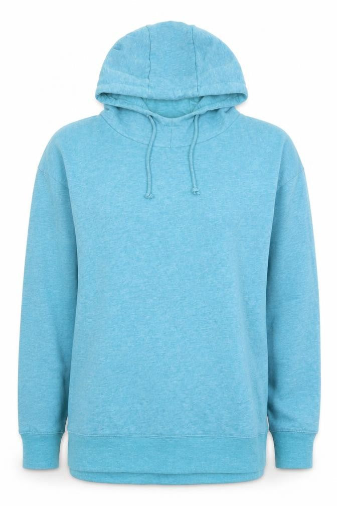 Dunnes Women’s Blue Pullover Hoodie Size S Cotton Blend