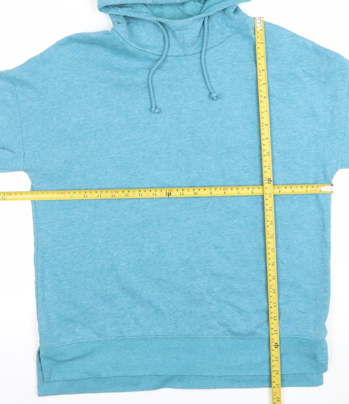 Dunnes Women’s Blue Pullover Hoodie Size S Cotton Blend