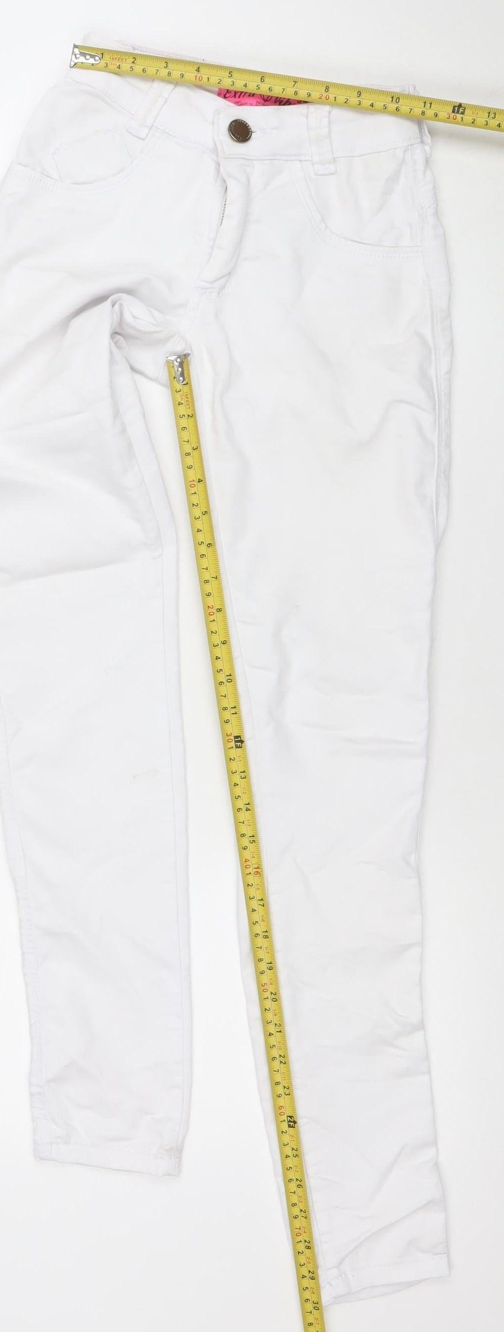 Extra Vip Women’s White Skinny Stretch Jeans Size 6