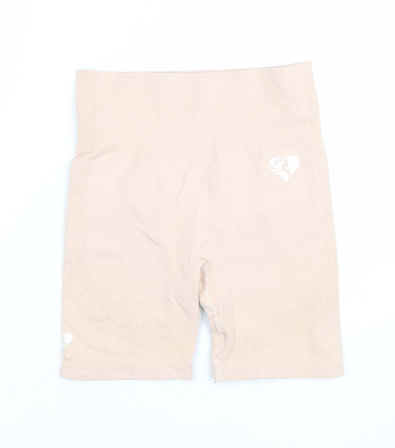 Women's Best Beige Women's Small Compression Activewear Shorts