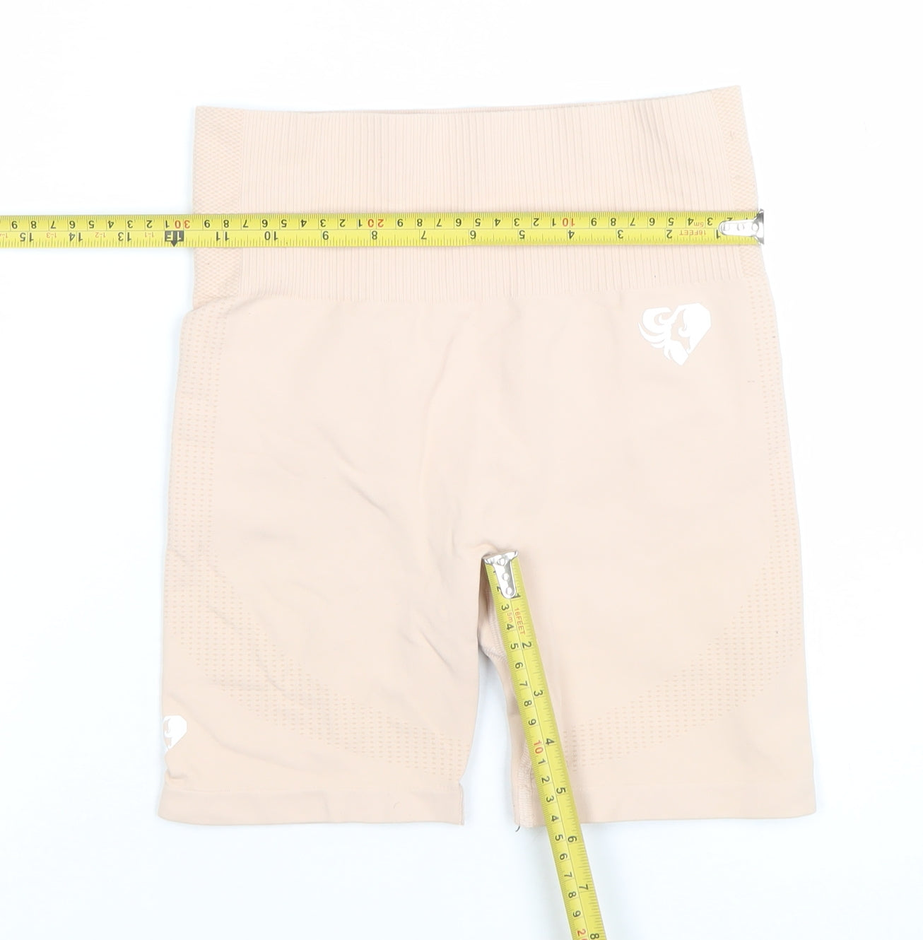 Women's Best Beige Women's Small Compression Activewear Shorts