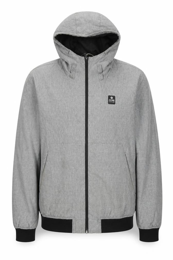 Jack & Jones CORE Men's Grey Windbreaker Jacket Size L