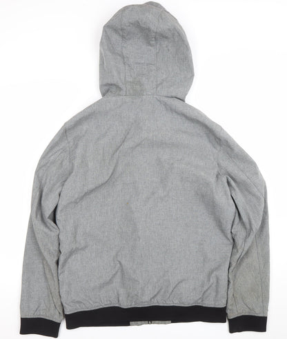 Jack & Jones CORE Men's Grey Windbreaker Jacket Size L