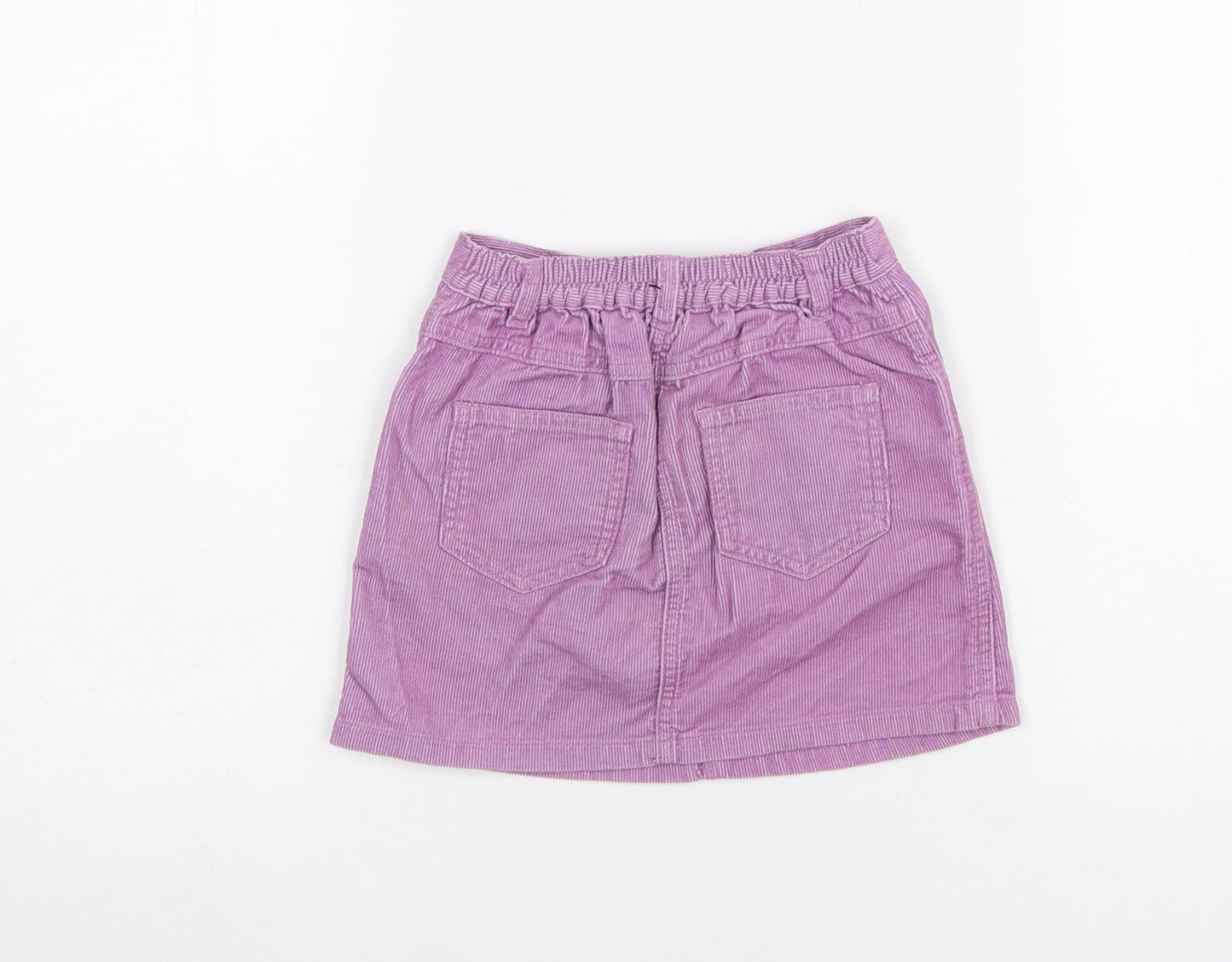 Mothercare Girls Purple Corduroy A-Line Skirt 3-4 Years