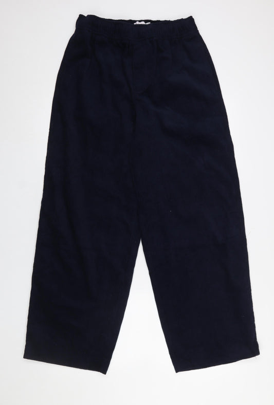 Topman Men’s Blue Corduroy Regular Fit Trousers W30 L32