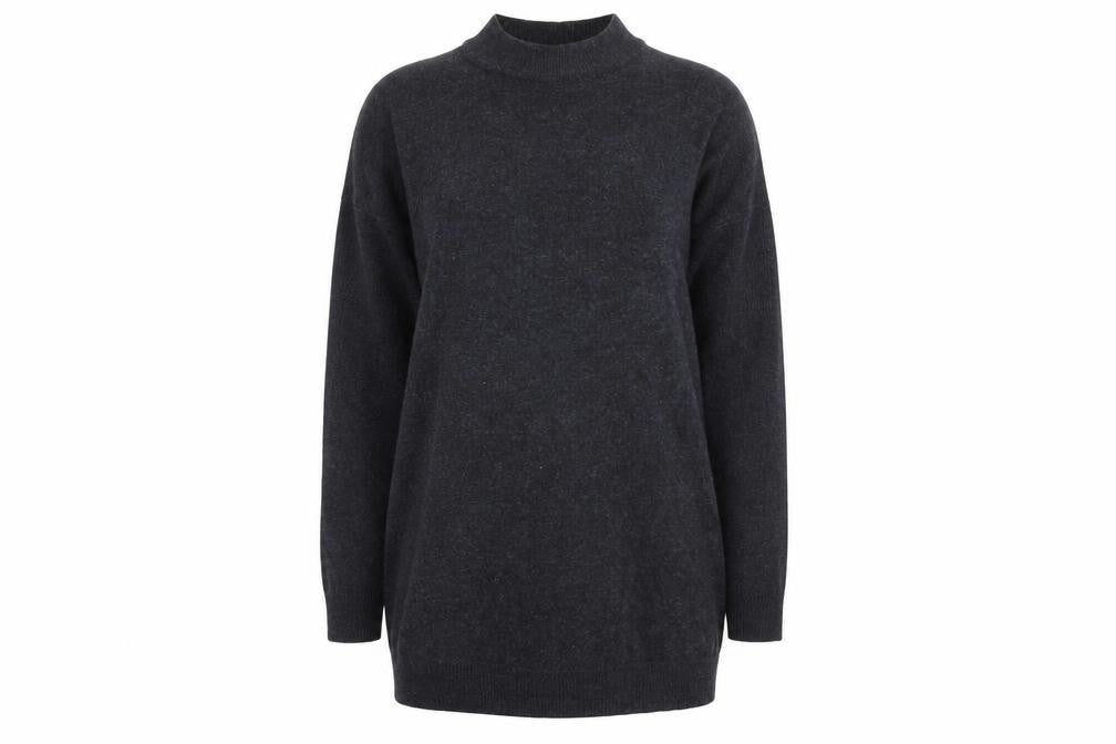 Mint Velvet Women Black Medium Cold Shoulder Knit Jumper