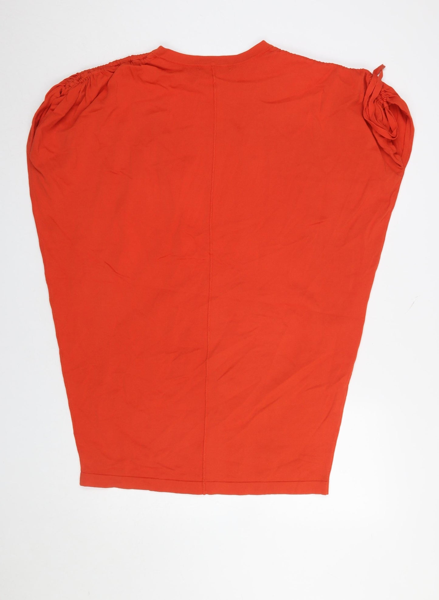 Oliver Bonas Women’s Red Cotton Tunic Blouse Size 8