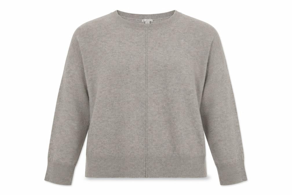 Gap Women Beige Wool Blend Crew Neck Pullover Jumper M