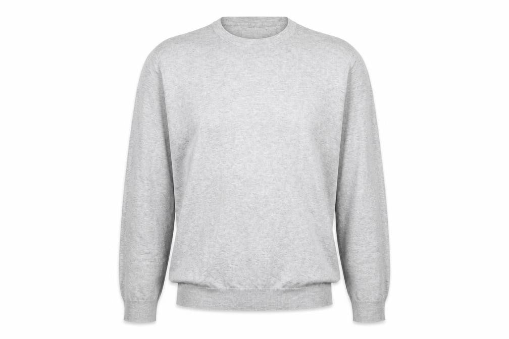 Debenhams Men Grey Large Crew Neck Viscose Knit Jumper