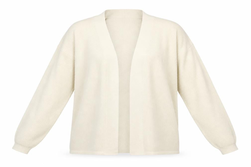 Marks & Spencer Women’s Beige Knit Long Sleeve Cardigan M