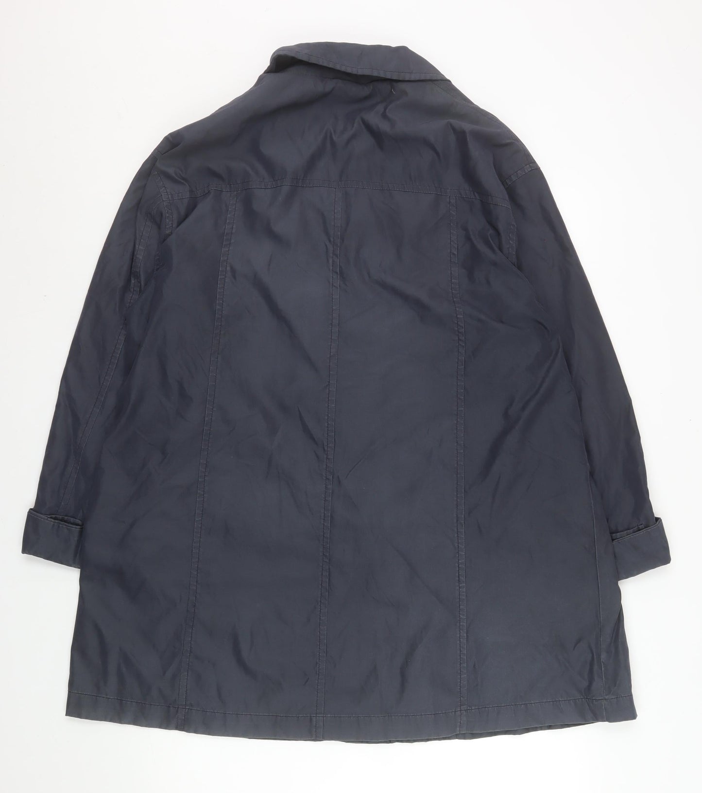 InWear Men's Black M Mid-Length Rain Coat Water Resistant Jacket