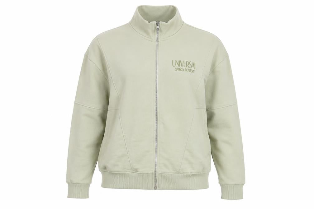 PRETTYLITTLETHING Women’s Green Logo Full Zip Basic Jacket Size S