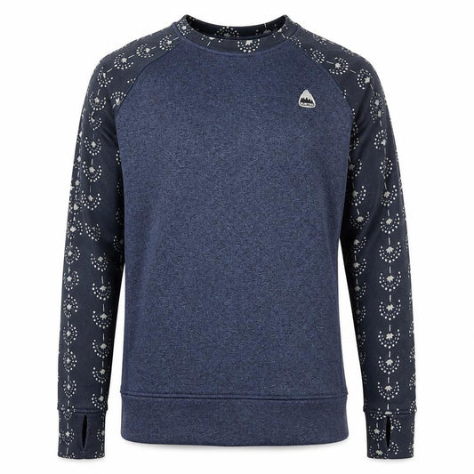 Burton Men's Blue XS Pullover Sweatshirt Long Sleeve Polyester