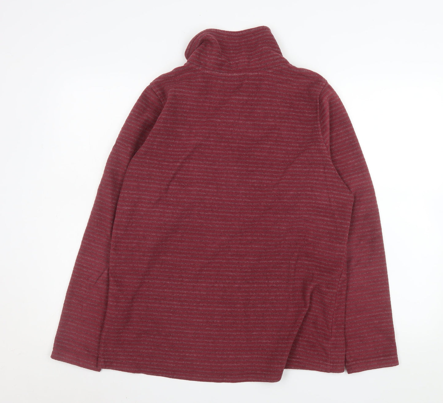Regatta Great Outdoors Women's Red 1/2 Zip Pullover Fleece UK 14