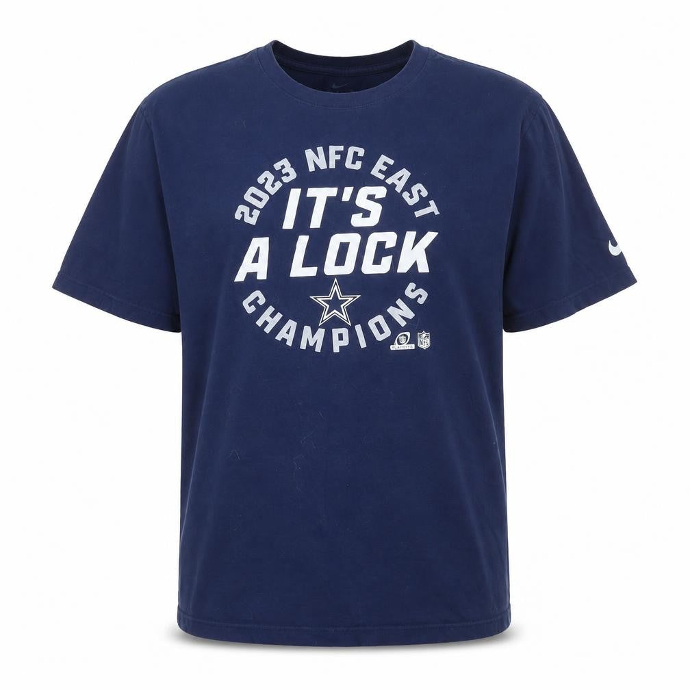 Nike Men’s Navy 2XL Dallas Cowboys Champions Graphic T-Shirt