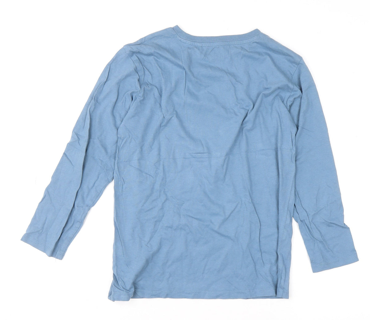 Unit Kids Boys Blue Long Sleeve Adventure Graphic Cotton T-Shirt 11-12 Years