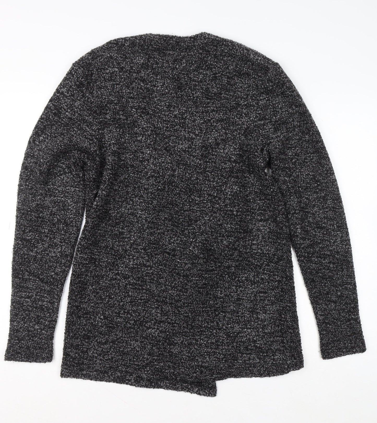River Island Womens Grey Chunky-Knit Cardigan Size S