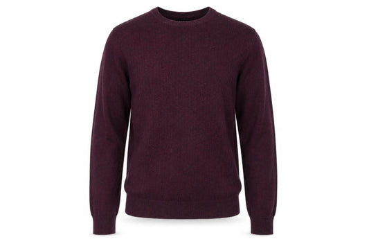Red Herring Men's Purple Cotton Crew Neck Jumper Size S
