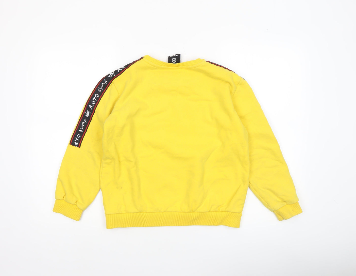 Hype Boys Yellow LEGO Ninjago Sweatshirt 13 Years Pullover Crew Neck