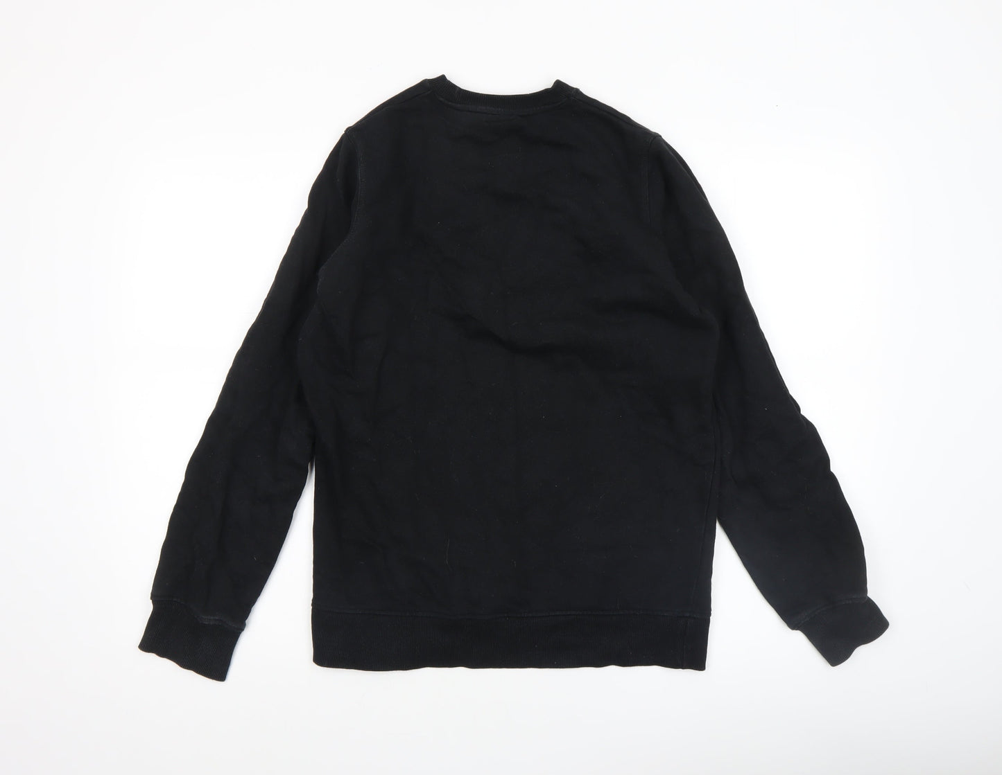 Dickies Men's Black XS Crew Neck Cotton Pullover Sweatshirt