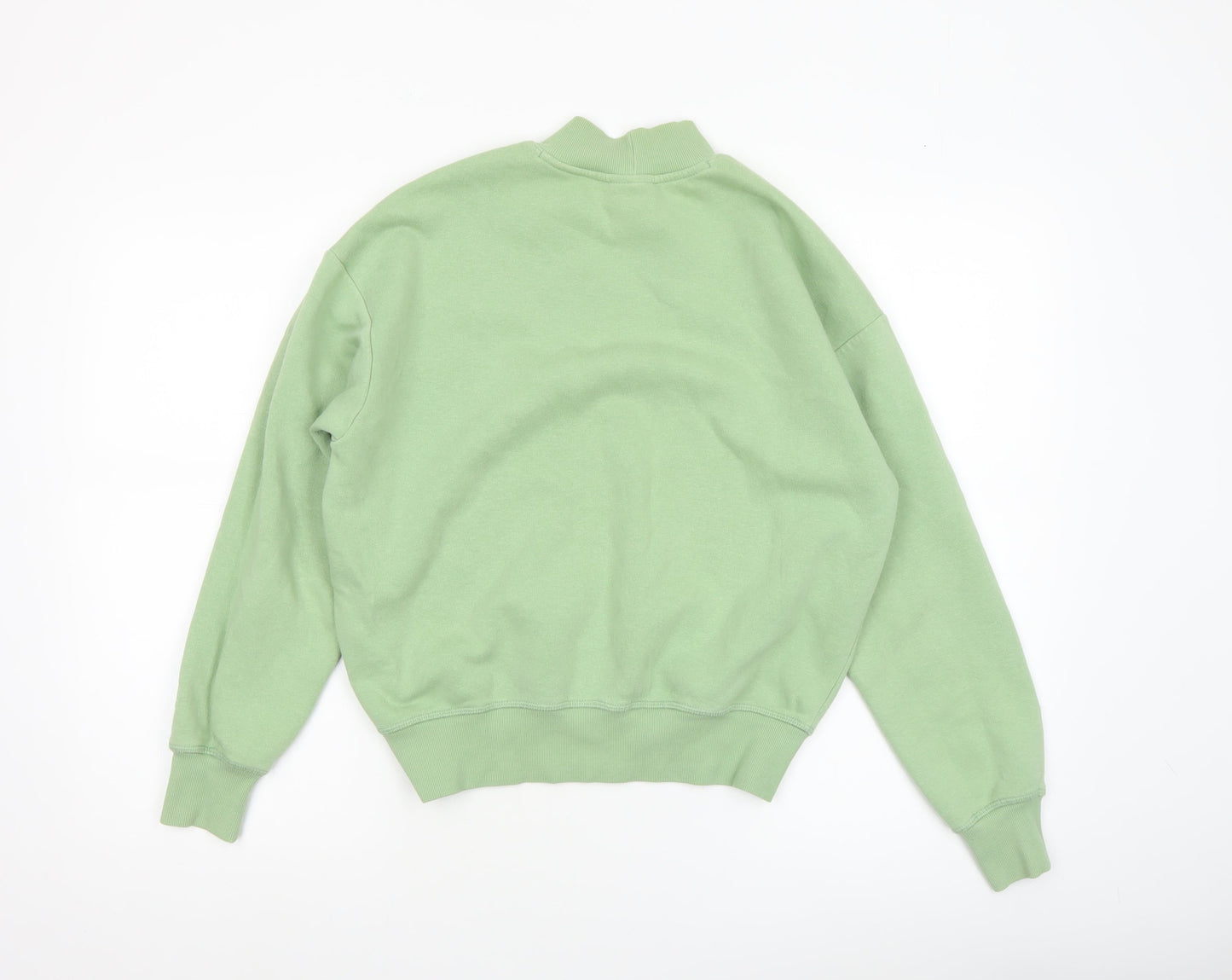 Champion Women's Green XS Pullover Sweatshirt Cotton Blend