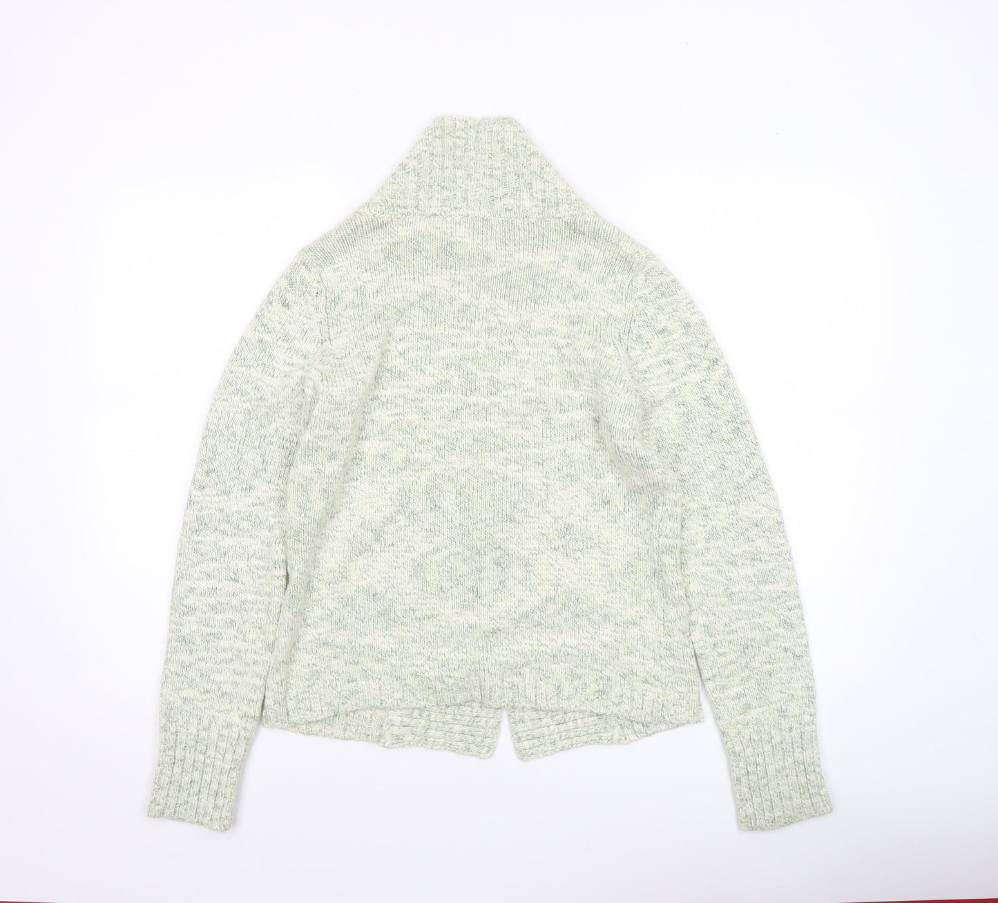 Kaliko Women’s Ivory Long Sleeve Chunky Knit Cardigan Size 12