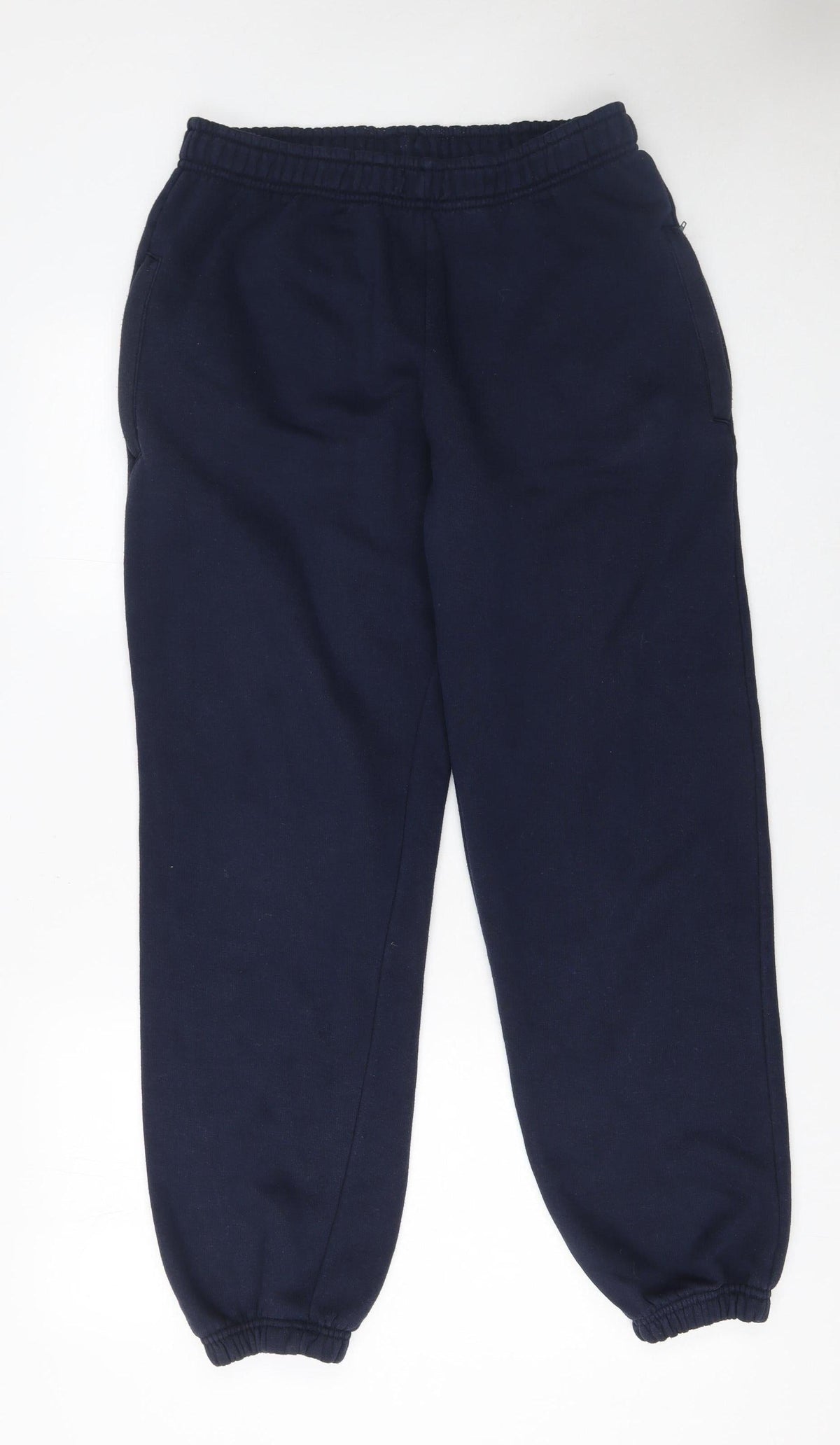 SM Sport Women's Blue Fleece Jogger Trousers Size M