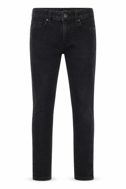 River Island Men's Black Super Skinny Jeans UK 28S Denim Cotton Blend