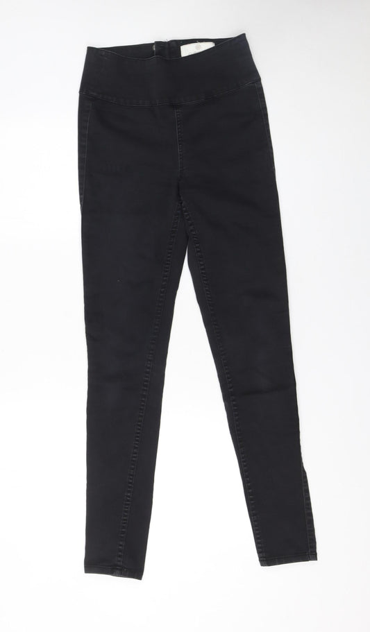 Pieces Womens Black High Waist Stretch Jegging S